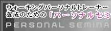 �E�H�[�L���O�p�[�\�i���g���[�i�[�{���̂��߂́u�p�[�\�i���Z�~�i�[�v